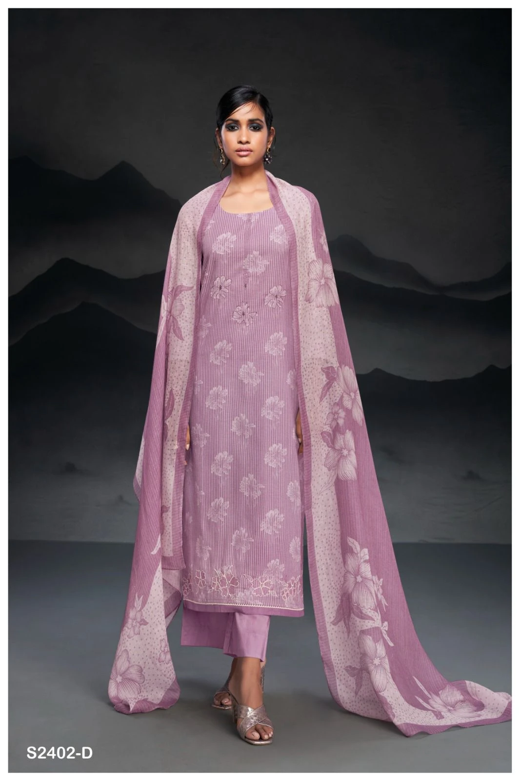 Ganga Kilah 2402 Premium Cotton Linen Printed Wholesale Fancy Salwar Suit Catalog — Wholesale Salwar Suits, Ganga wholesale from Surat - Gallery Image 2